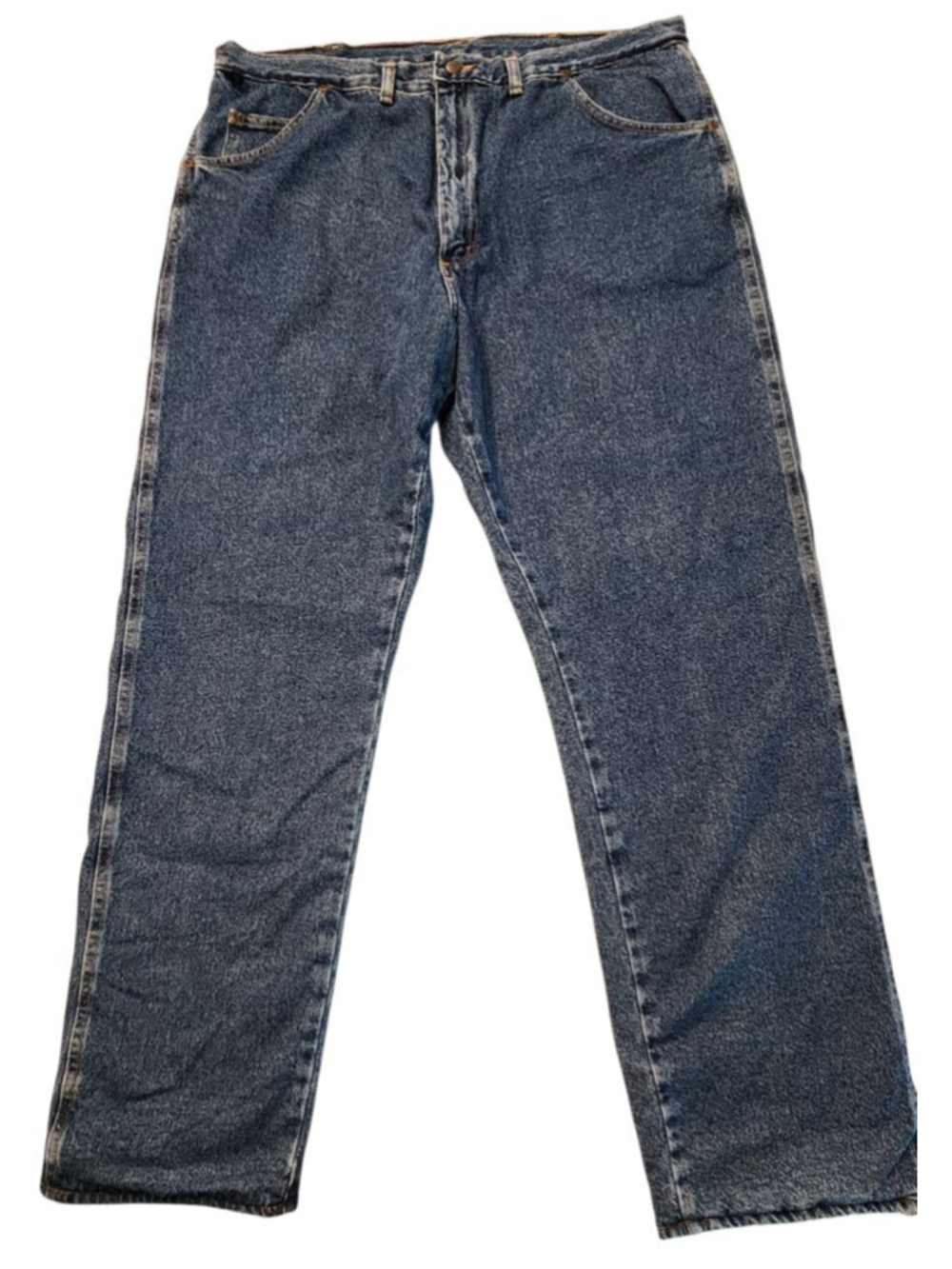 Wrangler Rugged Wear Thinsulate Insulated Jeans Mens 40x32 Blue Relaxed Fit NWT - Picture 4 of 13